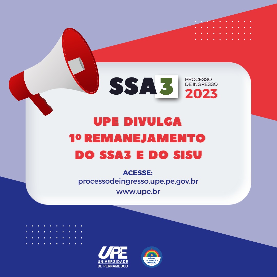 NOTA DE CORTE SISU UPE 2023: veja as NOTAS DE CORTE da UPE no SISU